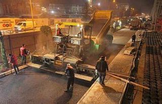 Büyükşehir, Azerbaycan Mahallesi’nde yol konforunu...