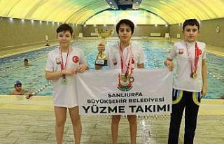 Büyükşehir Belediyesi sporcuları 1 kupa ile 48...