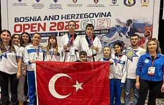 Büyükşehir Taekwondocuları Saraybosna’da Türkiye’yi...