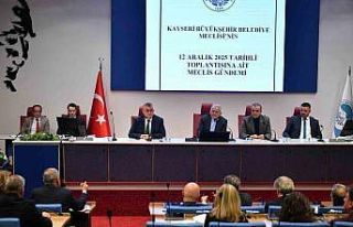 Büyükşehir yılın son meclis toplantısını gerçekleştirdi