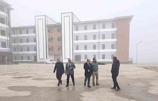 Çan Fen Lisesi ve Çan Anadolu Lisesi inşaatlarında...