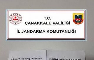 Çanakkale’de uyuşturucu operasyonu: 2 şüpheli...