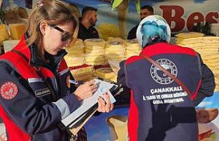 Çanakkale’de yöresel ürün festivalinde gıda...