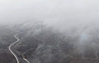 Çankırı’da sis etkili oldu