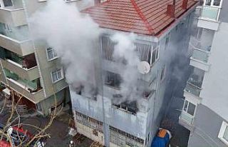 Çekmeköy’de mobilya atölyesinde çıkan yangın...