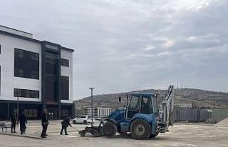 Çermik Devlet Hastanesi otoparkı genişletiliyor