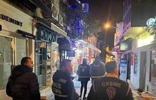 Çeşme’de yılbaşı önlemleri üst seviyeye çıkarıldı