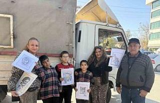 Çizimlerini gören ressam sanıyor: Nakliyatçının...