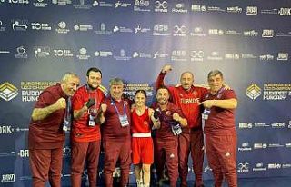 Cizreli milli boksör, Macaristan’da Avrupa şampiyonu...