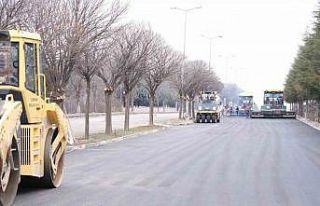 Çorum OSB’ye bin 700 ton asfalt serildi