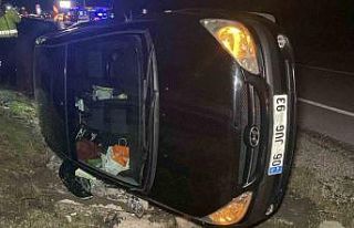 Çorum’da otomobil takka attı: 1’i bebek, 3 yaralı