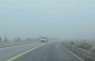 Çorum’da sis etkili oldu