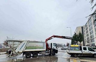 Çorum’da yeni çöp konteynerleri yerleştirilmeye...