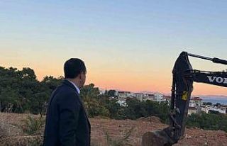 Datça’ya yeni hükümet konağı için inşaat...