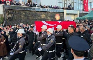 DEAŞ operasyonunda şehit olan polis memuru memleketinde...