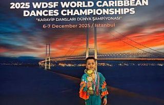 Denizli’nin gururu Toprak, 7 yaşında dünya üçüncüsü...