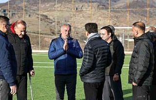 Dersimspor’un altyapısına kalıcı yatırım müjdesi