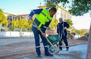 Didim’de yol çalışmaları hız kesmeden devam...