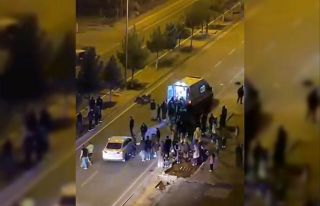 Diyarbakır’da araç ile motosiklet çarpıştı:...