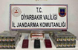 Diyarbakır’da çok sayıda gümrük kaçağı ürün...