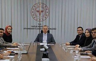 Diyarbakır’da il kanser danışma kurulu toplantısı...