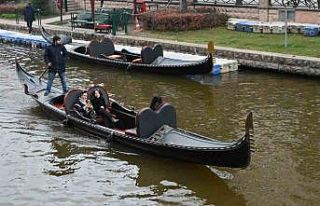 Dondurucu soğuklara rağmen gondol keyfi Eskişehir’in...