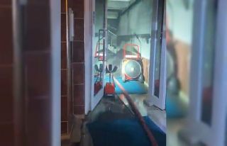 Düzce’de apartmanda çıkan yangında 1 kişi dumandan...