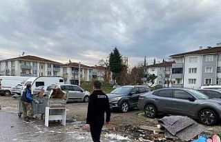 Düzce’de çevreyi kirletene ceza ve temizlik