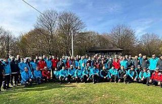 Düzce’de gerçekleştirilen tatbikatta UMKE’ciler...