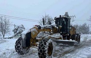 Düzce’de tüm köy yolları trafiğe açık
