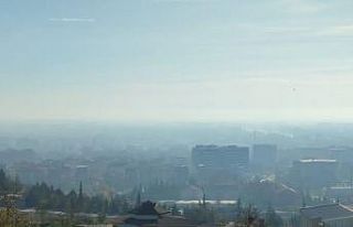 Edirne merkezde hava kirliliği çıplak gözle görüldü