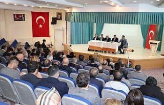 Edremit’te 1. dönem sonu değerlendirme toplantısı...