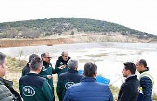 Eğirdir Gölü’nde yürütülen projeler yerinde...