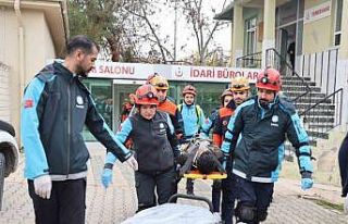 Elazığ’da deprem ve yangın tatbikatı gerçekleştirildi