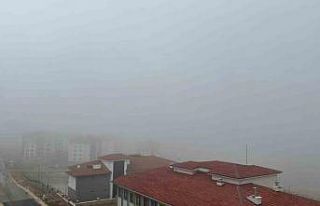 Elazığ’da sis etkisini sürdürüyor