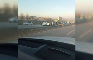 Elmadağ’da zincirleme kaza: 4 yaralı