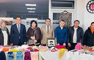 Engelli bireyler çini sanatıyla hayallerini betimledi