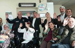 Engellilere anlamlı hediye