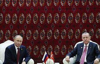 Erdoğan-Putin ile görüştü