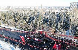 ERÜ 17 Aralık Şehitlerini andı