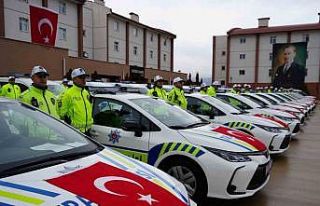 Erzincan’da güvenlik güçlerine 122 yeni araç...