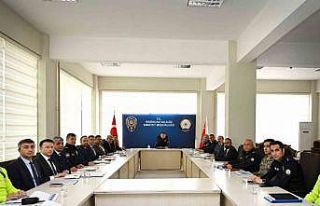 Erzincan’da yeni yıl tedbirleri masaya yatırıldı
