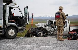 Erzurum’da jandarma bölgesinde 10 ayda 241 kaza