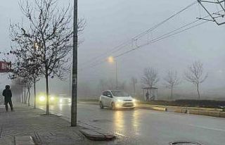 Eskişehir’de sis etkili oldu