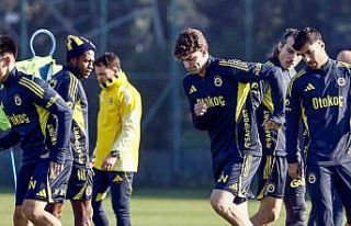 Fenerbahçe’de Eyüpspor maçının hazırlıkları...