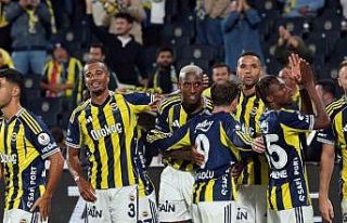 Fenerbahçe’de ilk yarı istatistikleri