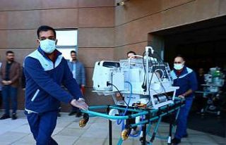 Fethi Sekin Şehir Hastanesi’nde deprem ve yangın...