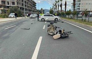 Gazipaşa’da akülü motosiklete otomobil çarptı:...