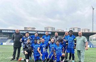 Gebze Belediyesi Ampute Futbol Takımı, sezona galibiyetle...