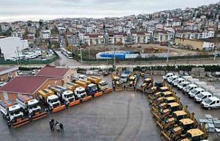 Gebze’de kar alarmı: 425 personel ve 73 araçla...